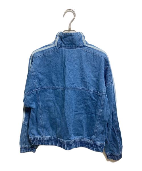 adidas（アディダス）adidas (アディダス) デニムジャケット ブルー サイズ:Sの古着・服飾アイテム