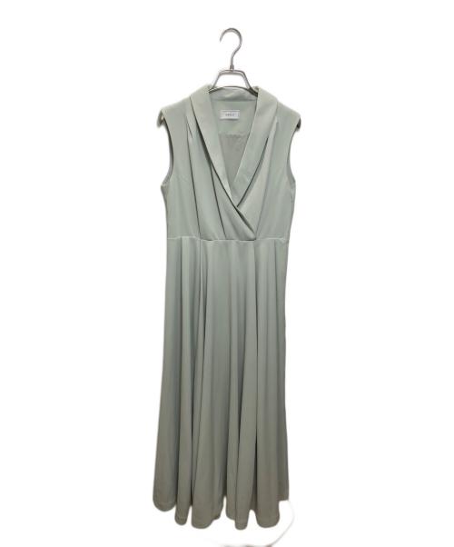 ORGUE（オルグ）ORGUE (オルグ) Drape collar one-piece グリーン サイズ:Sの古着・服飾アイテム