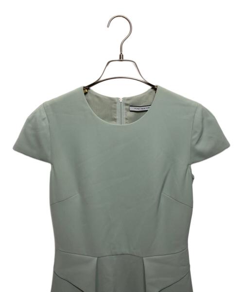 FOXEY NEWYORK（フォクシーニューヨーク）FOXEY NEWYORK (フォクシーニューヨーク) ワンピース グリーン サイズ:Mの古着・服飾アイテム