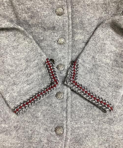 hammerschmid（ハマーシュミッド）Hammerschmid (ハマーシュミッド) 厚手カーディガン グレー サイズ:44の古着・服飾アイテム