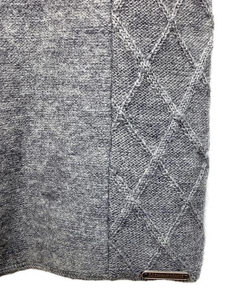 hammerschmid（ハマーシュミッド）Hammerschmid (ハマーシュミッド) 厚手カーディガン グレー サイズ:44の古着・服飾アイテム
