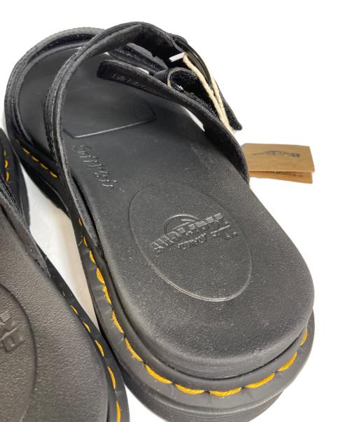 Dr.Martens（ドクターマーチン）Dr.Martens (ドクターマーチン) CHILTONサンダル ブラック サイズ:UK8の古着・服飾アイテム