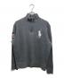 POLO RALPH LAUREN（ポロ・ラルフローレン）の古着「ビッグポニーハーフジップニット」｜グレー