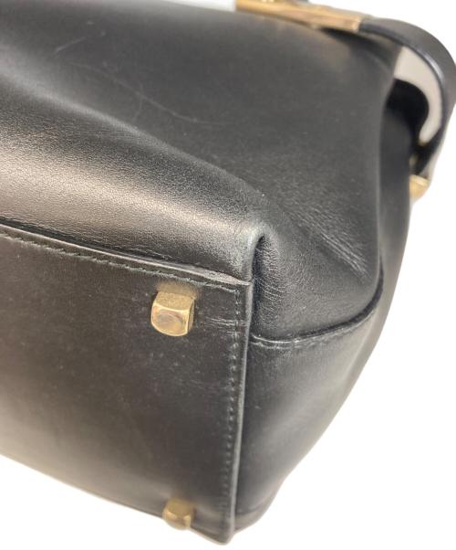 Salvatore Ferragamo（サルヴァトーレ フェラガモ）Salvatore Ferragamo (サルヴァトーレ フェラガモ) ガンチーニハンドバッグ ブラックの古着・服飾アイテム