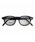 MOSCOT (モスコット) 眼鏡 FRANKIE ブラック：12000円