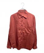 Chez VIDALENCシェ ヴィダレン）の古着「SHIRT AXL (COTTON)」｜レッド