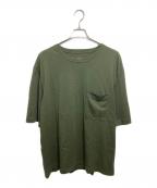 LEMAIREルメール）の古着「Patch Pocket T-Shirt」｜オリーブ
