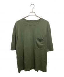 LEMAIRE（ルメール）の古着「Patch Pocket T-Shirt」｜オリーブ