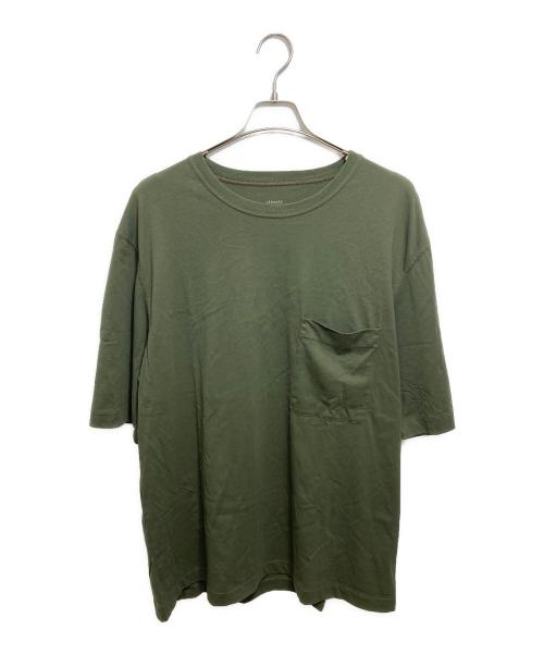 LEMAIRE（ルメール）LEMAIRE (ルメール) Patch Pocket T-Shirt オリーブ サイズ:Sの古着・服飾アイテム