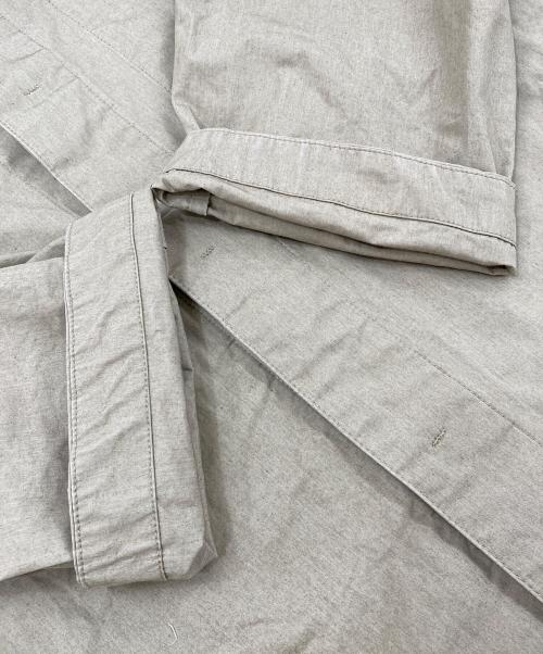 STUDIO NICHOLSON（スタジオ ニコルソン）STUDIO NICHOLSON (スタジオ ニコルソン) KANGAROO POCKET OVER SHIRT カーキ サイズ:Mの古着・服飾アイテム