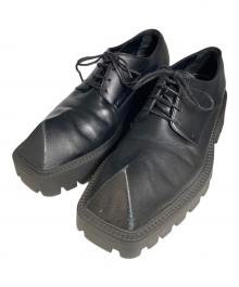 BALENCIAGA（バレンシアガ）の古着「RHINO ダービーシューズ」｜ブラック