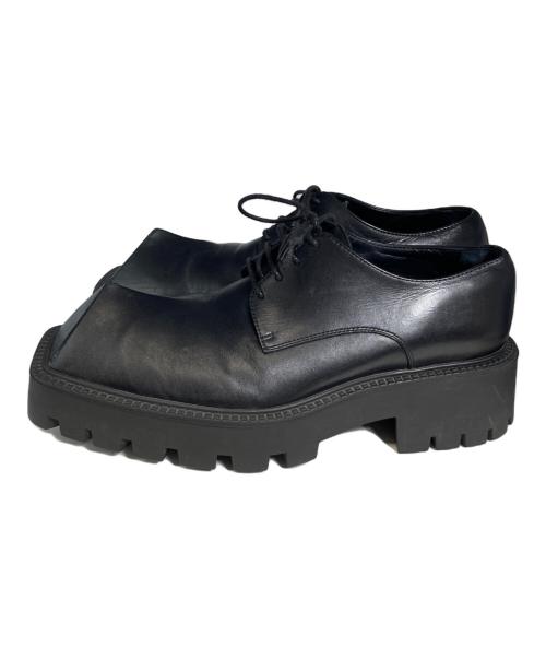 BALENCIAGA（バレンシアガ）BALENCIAGA (バレンシアガ) RHINO ダービーシューズ ブラック サイズ:37の古着・服飾アイテム