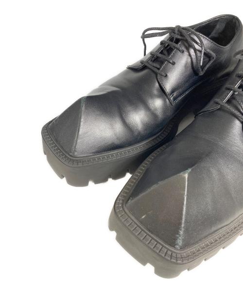 BALENCIAGA（バレンシアガ）BALENCIAGA (バレンシアガ) RHINO ダービーシューズ ブラック サイズ:37の古着・服飾アイテム