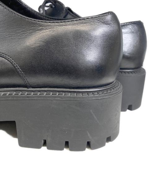BALENCIAGA（バレンシアガ）BALENCIAGA (バレンシアガ) RHINO ダービーシューズ ブラック サイズ:37の古着・服飾アイテム