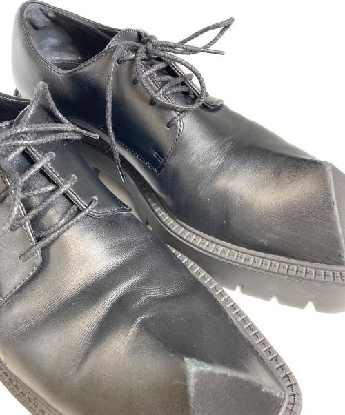 BALENCIAGA（バレンシアガ）BALENCIAGA (バレンシアガ) RHINO ダービーシューズ ブラック サイズ:37の古着・服飾アイテム