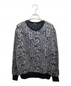 Marble SUDマーブルシュッド）の古着「JQ bamboo pandaカーディガン」｜グレー