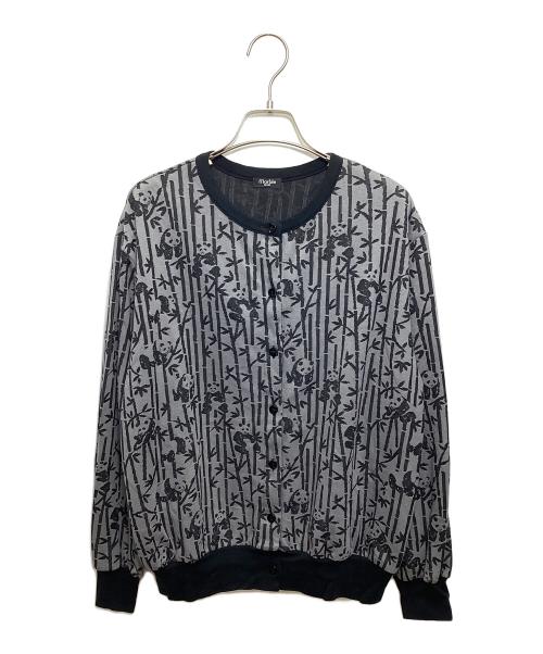 Marble SUD（マーブルシュッド）Marble SUD (マーブルシュッド) JQ bamboo pandaカーディガン グレー サイズ:表記なしの古着・服飾アイテム