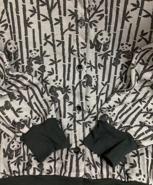 Marble SUD（マーブルシュッド）Marble SUD (マーブルシュッド) JQ bamboo pandaカーディガン グレー サイズ:表記なしの古着・服飾アイテム