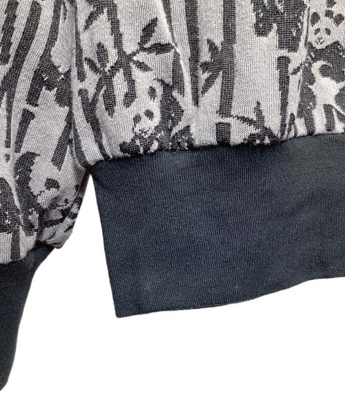 Marble SUD（マーブルシュッド）Marble SUD (マーブルシュッド) JQ bamboo pandaカーディガン グレー サイズ:表記なしの古着・服飾アイテム