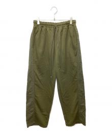 Marble SUD（マーブルシュッド）の古着「コンビネーション イージーパンツ」｜グリーン