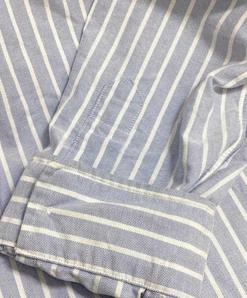 POLO RALPH LAUREN（ポロ・ラルフローレン）POLO RALPH LAUREN (ポロ・ラルフローレン) ストライプBDシャツ スカイブルー サイズ:XLの古着・服飾アイテム