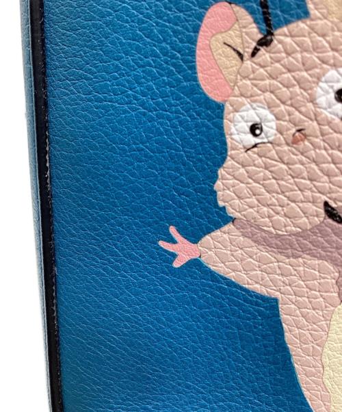 LOEWE（ロエベ）LOEWE (ロエベ) スタジオジブリ (スタジオジブリ) 坊ネズミ パズルバッグ スモール 2WAYバッグ　 ブルーの古着・服飾アイテム
