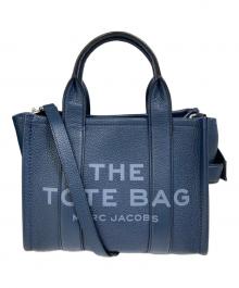 MARC JACOBS（マークジェイコブス）の古着「ザ レザー トートバッグ スモール」｜ブルー