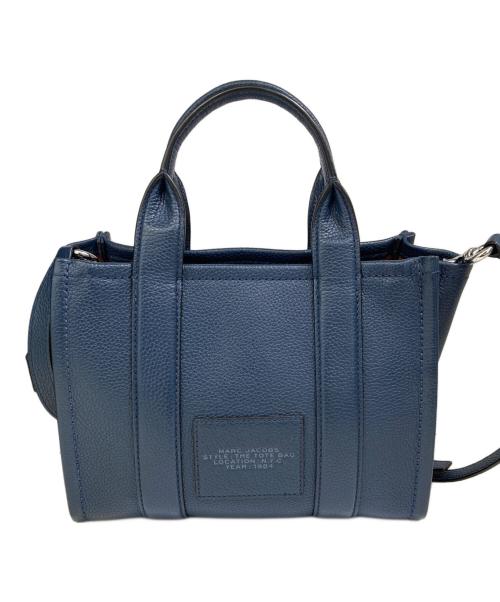 MARC JACOBS（マークジェイコブス）MARC JACOBS (マークジェイコブス) ザ レザー トートバッグ スモール ブルーの古着・服飾アイテム
