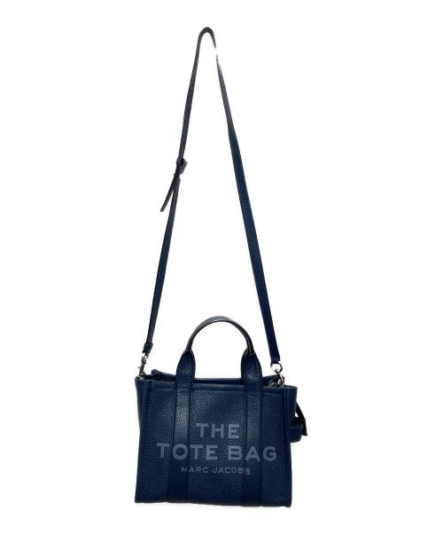 MARC JACOBS（マークジェイコブス）MARC JACOBS (マークジェイコブス) ザ レザー トートバッグ スモール ブルーの古着・服飾アイテム
