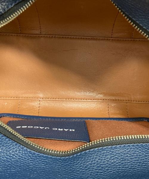 MARC JACOBS（マークジェイコブス）MARC JACOBS (マークジェイコブス) ザ レザー トートバッグ スモール ブルーの古着・服飾アイテム
