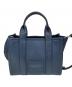 MARC JACOBS (マークジェイコブス) ザ レザー トートバッグ スモール ブルー：15000円