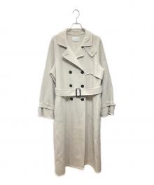CELFORD（セルフォード）の古着「ロングコート」｜ライトグレー