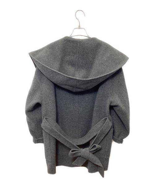 uncrave（アンクレイヴ）uncrave (アンクレイヴ) アンチマイクロバイアル リバー フーデット ショートコート グレー サイズ:1の古着・服飾アイテム