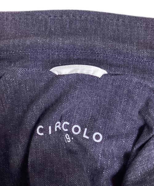 CIRCOLO 1901（チルコロ1901）Circolo 1901 (チルコロ1901) テーラードジャケット インディゴ サイズ:48の古着・服飾アイテム