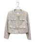 HER LIP TO（ハーリップトゥ）の古着「Grace Tweed Jacket」｜ピンク