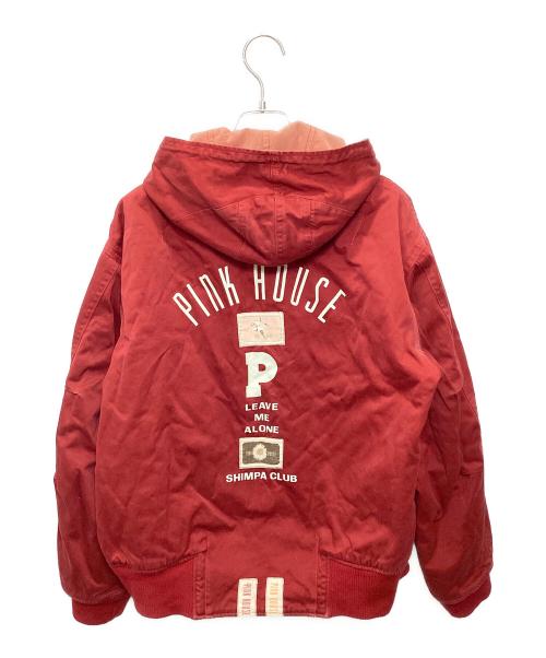 PINK HOUSE（ピンクハウス）PINK HOUSE (ピンクハウス) ジャケット レッド サイズ:表記なしの古着・服飾アイテム