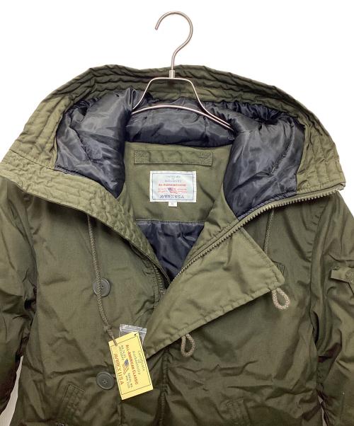 AVIREX（アヴィレックス）AVIREX (アヴィレックス) 中綿ミリタリージャケット グリーン サイズ:XL 未使用品の古着・服飾アイテム