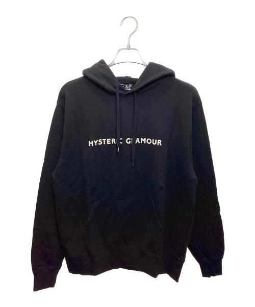 Hysteric Glamour（ヒステリックグラマー）Hysteric Glamour (ヒステリックグラマー) GUITER GIRL パーカー ブラック サイズ:L 未使用品の古着・服飾アイテム