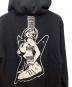 中古・古着 Hysteric Glamour (ヒステリックグラマー) GUITER GIRL パーカー ブラック サイズ:L 未使用品：12000円