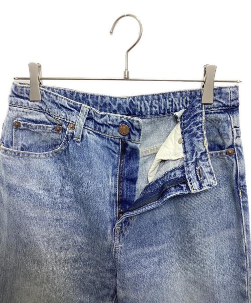Hysteric Glamour（ヒステリックグラマー）Hysteric Glamour (ヒステリックグラマー) デニムブーツカットパンツ ライトインディゴ サイズ:28 未使用品の古着・服飾アイテム