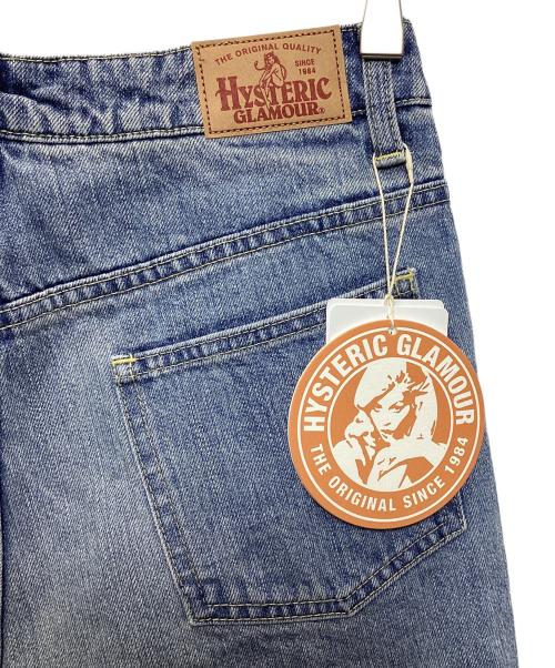 Hysteric Glamour（ヒステリックグラマー）Hysteric Glamour (ヒステリックグラマー) デニムブーツカットパンツ ライトインディゴ サイズ:28 未使用品の古着・服飾アイテム