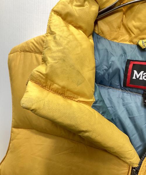 MARMOT（マーモット）MARMOT (マーモット) ダウンベスト イエロー サイズ:Ｍの古着・服飾アイテム