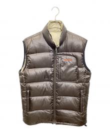 MARMOT（マーモット）の古着「ダウンベスト」｜ブラウン