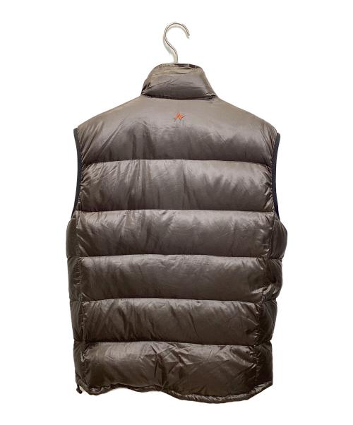 MARMOT（マーモット）MARMOT (マーモット) ダウンベスト ブラウン サイズ:Lの古着・服飾アイテム