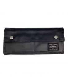 PORTER（ポーター）の古着「LONG WALLET　フリースタイル」｜ブラック