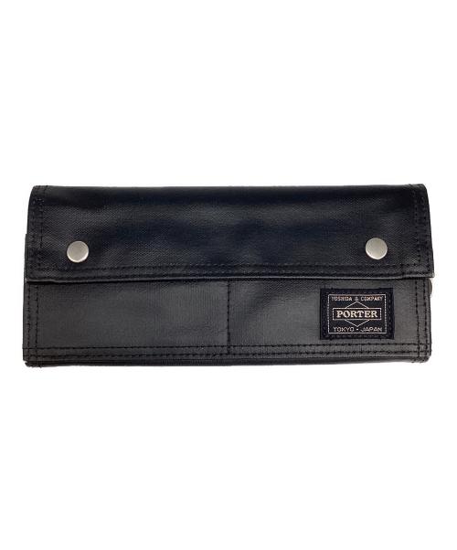 PORTER（ポーター）PORTER (ポーター) LONG WALLET　フリースタイル ブラックの古着・服飾アイテム