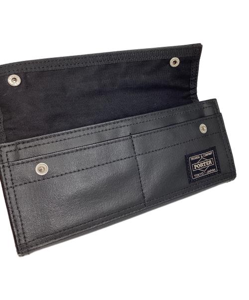 PORTER（ポーター）PORTER (ポーター) LONG WALLET　フリースタイル ブラックの古着・服飾アイテム