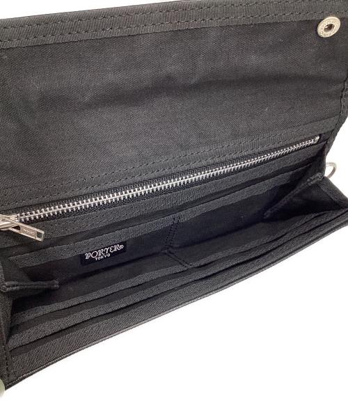 PORTER（ポーター）PORTER (ポーター) LONG WALLET　フリースタイル ブラックの古着・服飾アイテム