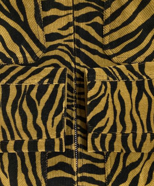 BOTTEGA VENETA（ボッテガベネタ）BOTTEGA VENETA (ボッテガベネタ) Lamb Shearing Zebra Jacket ブラウン サイズ:48の古着・服飾アイテム