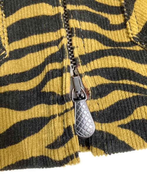 BOTTEGA VENETA（ボッテガベネタ）BOTTEGA VENETA (ボッテガベネタ) Lamb Shearing Zebra Jacket ブラウン サイズ:48の古着・服飾アイテム